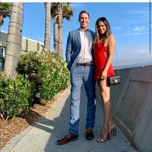 Red romper for vici dolls